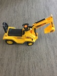 Yellow Ride On Digger