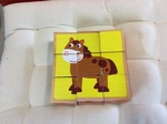 Animal 9 cube puzzle