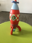 Magnetic rocket puzzle..3D 