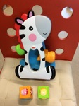 Fisher Price Zebra Block Play 3 pieces 