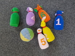 SOFT BABY BOWLING SET
