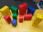 JUMBO SOFT LEGO BLOCKS