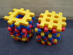 WAFFLE BLOCKS 2 BOXES