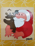 SANTA MISTLETOE PUZZLE