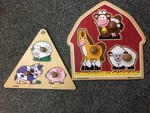 BARNYARD Farm ANIMAL PUZZLES