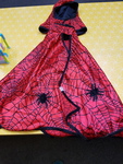 SPIDER CAPE WITH HOOD