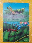 RAISED GRASSHOPPER/ANT PUZZLE