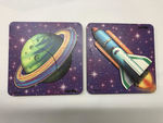 PLANET AND SPACESHIP PUZZLES
