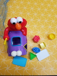 ELMO'S MAILBOX SHAPE SORTER