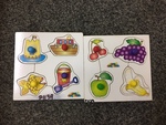 FRUIT & BEACH KNOB PUZZLES