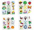 FOUR SEASONS SET OF JIGSAWS