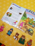 GOLDILOCKS FINGER PUPPETS