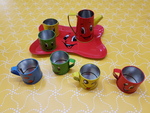 TIN COFFEE SET