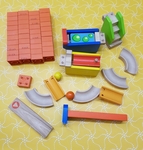 2 WAY FLIPPER MARBLE TRACK