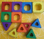 SOLID COLOURS MAGNETIC TILES