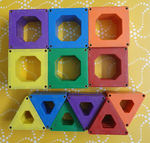 SOLID COLOURS MAGNETIC TILES