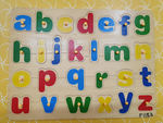 ALPHABET KNOB PUZZLE