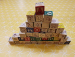 WOODEN ALPHABET & NUMBERS BLOCKS