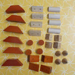 WOODEN MAGNETIC SHAPES