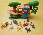 THE LION GUARD PLAYSET SET WITH 10 CHARACTERS