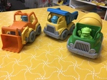 Construction vehicle set