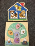 ANIMAL & TREE KNOB PUZZLES