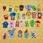 ALPHABET FINGER PUPPETS