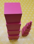 Wooden Square Stacking Blocks 