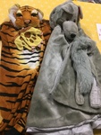 Tiger Costume and Grey Wolf Cape