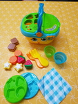 Shapes and Sharing Picnic Basket