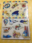 Set of 2 puzzles - Transport and Music