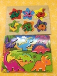 2 Dinosaur Puzzles