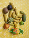 Wooden Tropical Fruit