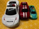 Street Racers and Police Cars