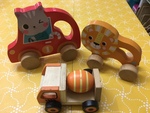 Wooden Toys on Wheels