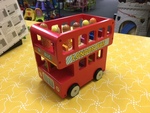 Wooden London Bus