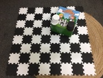 Large Garden Draughts/Checkers Game