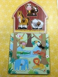 Fun with Animals Noise and Animal Knob Puzzle