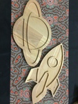 E1616: Planet Spaceship Sensory board set
