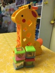 Giraffe Peek A Blocks Music Sounds