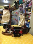 Wooden Pirate Ship Crew