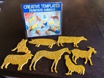  Galt Farm Animal Paper Rubbing Templates 