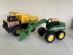 Tonka Truck & JDeere Excavator  