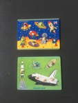 Knob Puzzles - Space Shuttle & Astronauts