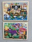 Tray Puzzles - Pirates & Mermaids