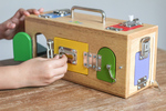 Natural Lock Activity Box 