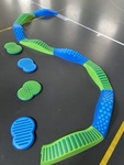 A2 002: Weplay Wavy Balance Path & Clouds #2 Tactile Balance Path #2