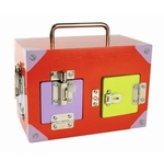 Red Lock Activity Box 