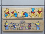 Peg Puzzles - Winnie the Pooh & Bananas in Pyjamas