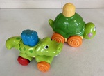 Press & Go Crocodile & Turtle